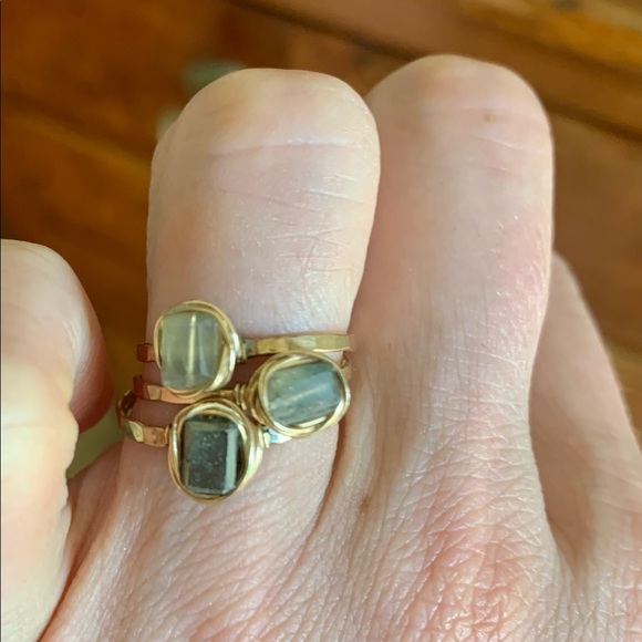 Judith Bright Nest Rings (set of 3) - Picture 3 of 4